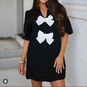 These Three Montana Bow Dress